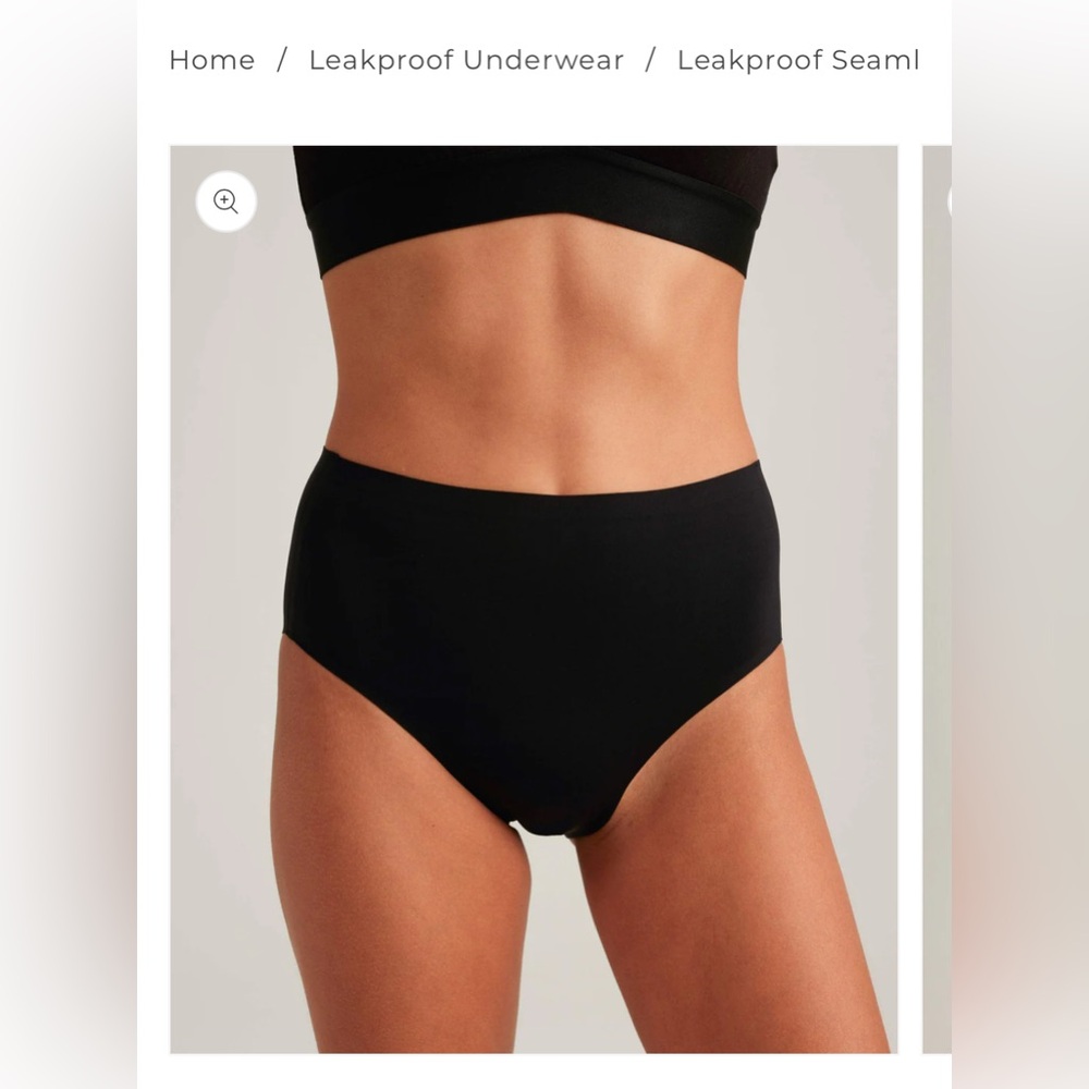 Saalt Highwaist Leakproof Seamless Period Underwear